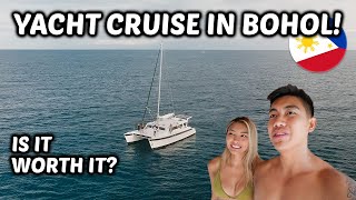 Our FIRST TIME on a YACHT in the PHILIPPINES! IS IT WORTH IT?