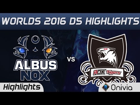 ROX vs ANX Highlights Worlds 2016 D5 ROX Tigers vs Albus Nox Luna Tiebreaker