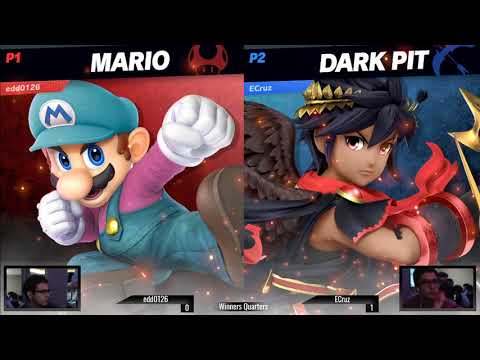 Infinity Showdown 14 - Winners Quarters - edd0126(Mario) vs ECruz(Dark Pit)