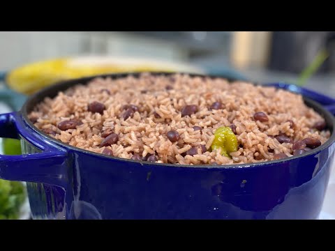 How to Make Jamaican Rice and Peas- Jeronimos Kitchen