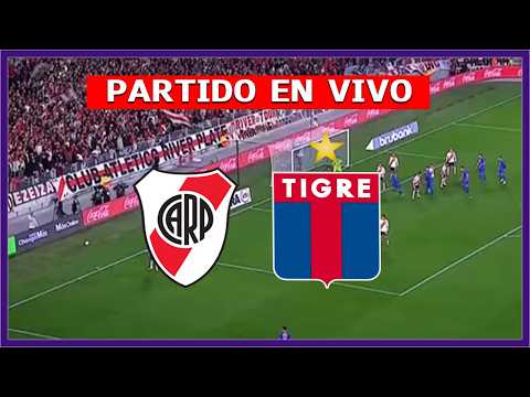 ✅ RIVER PLATE vs TIGRE EN VIVO 🏆 JUEGA JUANFER QUINTERO Y KENDRY PAEZ | LA SECTA DEPORTIVA