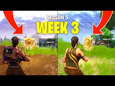 Fortnite Season 5 Week 3 Secret Battle Star Locations