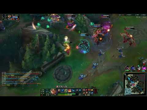 Lee Sin Kick Flash (teamfight)