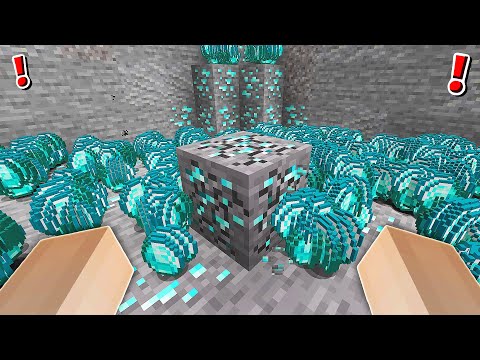 HO TROVATO MINERALI INFINITI SU MINECRAFT!!