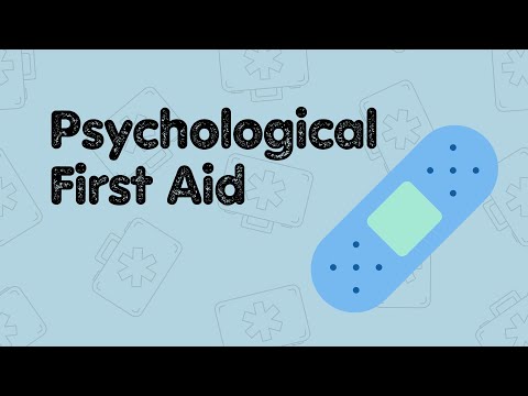 Psychological First Aid