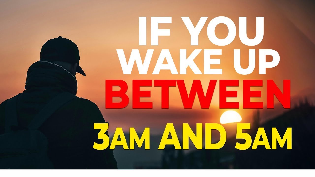 WATCH If You Wake Up Between 3AM & 5AM...  Pray This Powerful Breakthrough DEVOTIONAL AND Prayer