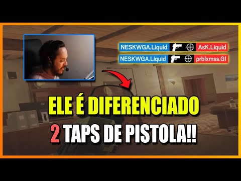 O NESK DEU DUAS BALINHAS ABSURDAS SEGUIDAS! 😱😱 - R6 CLIPS