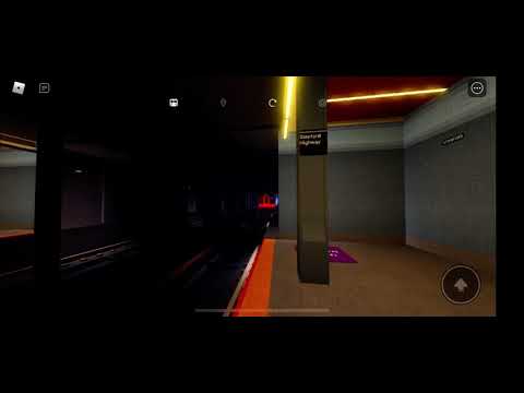 R210 (A) train departs Stanford Highway (A/C Line Returns)