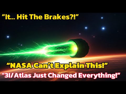 👉 3I/ATLAS Just Did What Oumuamua Never Could — It Hit the Brakes!