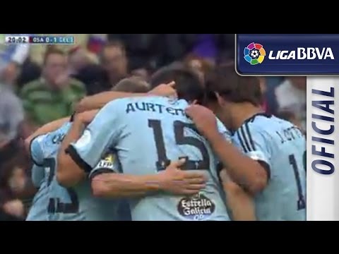 Amazing goal of Nolito (0-1) Osasuna - Celta de Vigo - HD