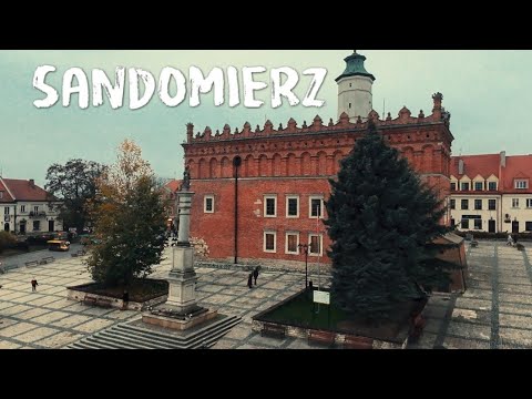 Sandomierz. Listopad 2025. Dron