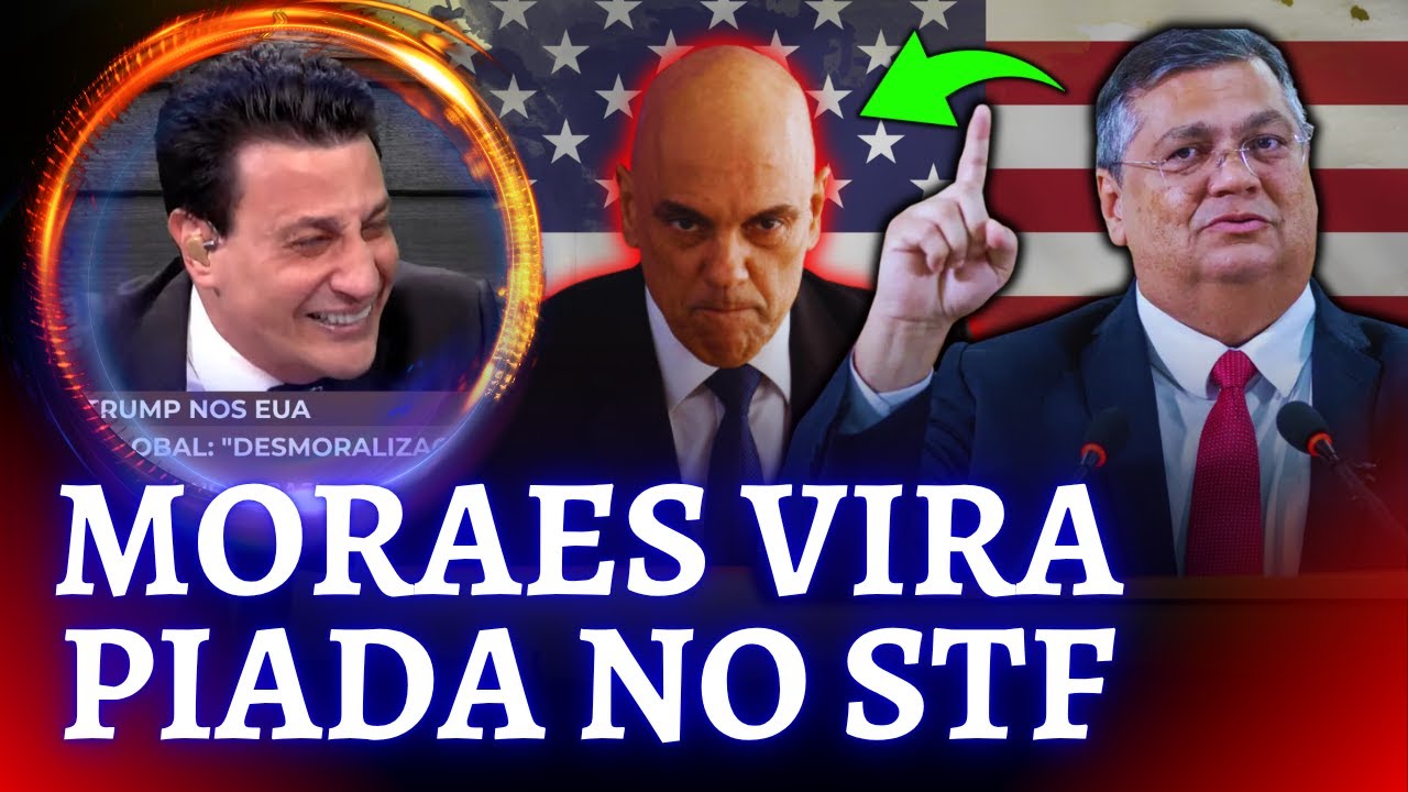 Flávio Dino faz piada com Moraes por sofrer sanções dos EUA