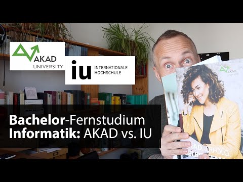 Fernstudium Informatik: IU vs. AKAD – Bachelor berufsbegleitend im Vergleich & Bewertungscheck