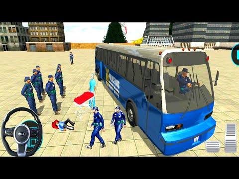 Police Bus Driving Simulator Off Road Transport Duty - Best Android GamePlay