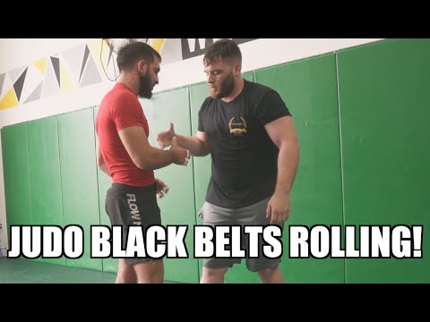 Judo Black Belts Go At It In Jiu-Jitsu!