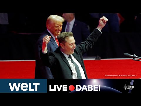 ZEITENWENDE IN DEN USA: Amtseinführung - Trump und Musk übernehmen die Macht im Weißen Haus | Live