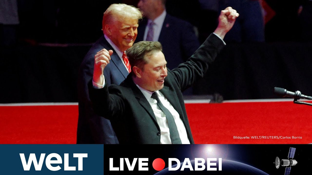 ZEITENWENDE IN DEN USA: Amtseinführung - Trump und Musk übernehmen die Macht im Weißen Haus | Live