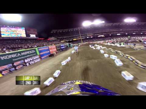 GoPro HD: James Stewart Main Event 2014 Monster Energy Supercross from Anaheim 2