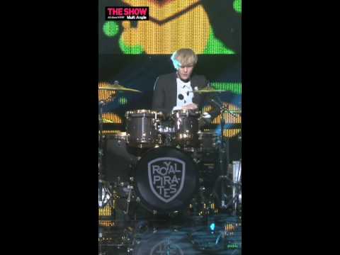 140121 Royal Pirates - Drawing The Line @ SBS The Show - Soo Yoon Multi Angle