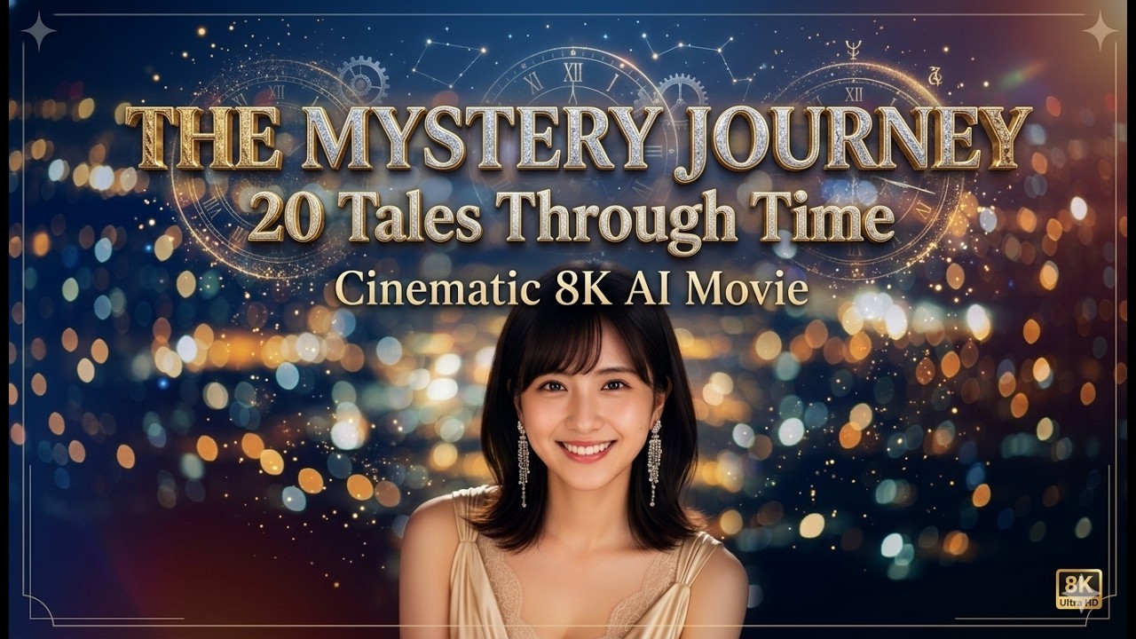 【MV】【4K】THE MYSTERY JOURNEY: 20 Tales Through Time - Cinematic  AI Movie ｜Music Video｜通常サイズ