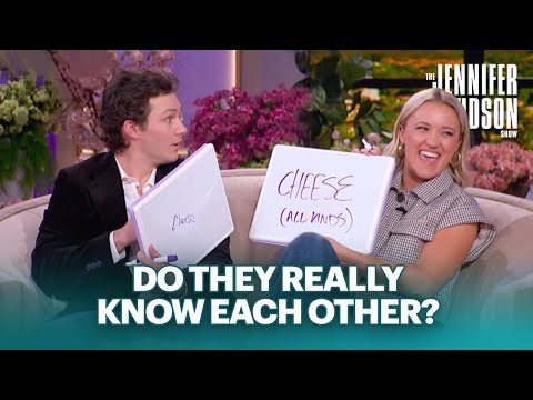 Emily Osment & Montana Jordan Play ‘Who Knows Who Best?’
