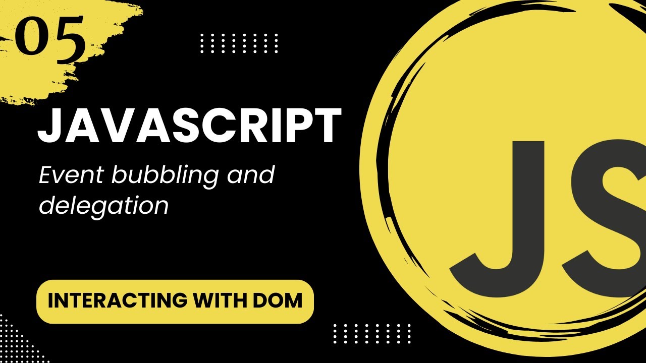 Event Bubbling and Delegation | Learn JavaScript Programming online ...