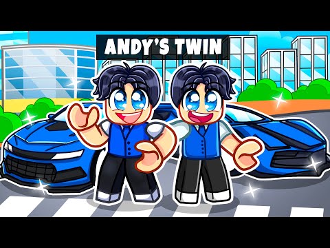 Meet Andy's TWIN BROTHER In Roblox DRIVING EMPIRE!