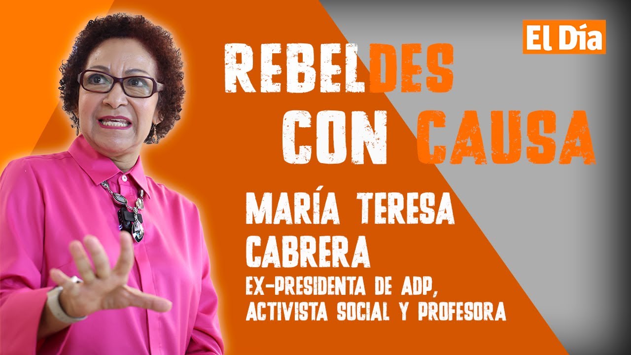 Rebeldes Con Causa:La vocera de 14 años, dos colitas y ojos parlantes: María Teresa Cabrera