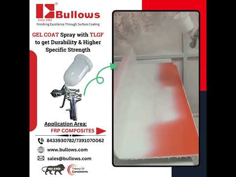 Triologics TLGF Gravity Feed Spray gun