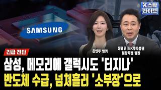 삼성전자, 메모리에 갤럭시도 '터지나'…반도체 수급, '소부장'으로…3차 상법, 이대로 안 끝난다 '현대제철…