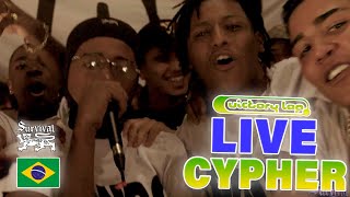 Victory Lap x Survival Brazil: Kyan, MC Kelvinho, MC Dede, Tasha & Tracie, LPT Zlatan, MU540 & more