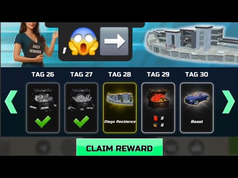 Car Simulator 2 Unlock New Daily bonus Villa / Der neue Bonus Villa.