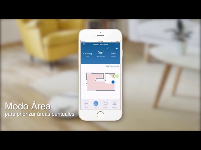 Saugroboter Ecovacs Deebot 900 Navigationsklasse Laser 100 Min Laufzeit 67 dB video