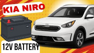 🔋 How to Remove the Negative Terminal from a 12V Battery | Kia Niro 1st Generation