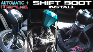 AUTOMATIC & Manual Shift Boot Install - Hyundai Veloster