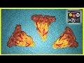 Rainbow Loom Band Pizza Charm Tutorial How To Make Without A Loom