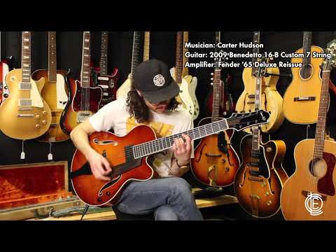 Benedetto 16-B Custom 7 String  Blonde image 10