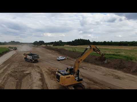 Trimble EARTHWORKS - Budowa DK77 obwodnicy Stalowej Woli