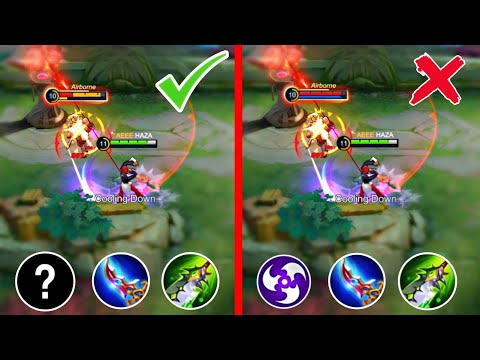 CHOU BEST EMBLEM SET AND BUILD FOR ONESHOT!! (Must Watch)