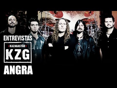 ANGRA em Kaza! - entrevistado por Gastão Moreira