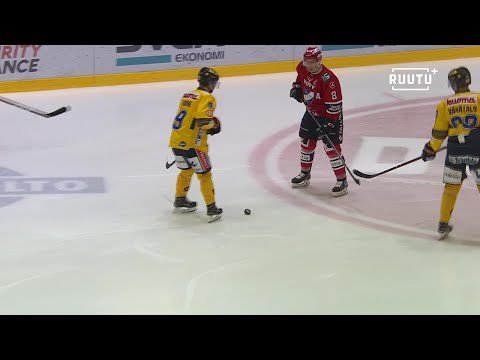 Huvittava tilanne Helsingissä – HIFK ja Jukurit pysäyttivät pelin