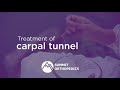 Treatment of Carpal Tunnel