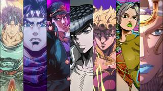 Download lagu All JoJo's Bizarre Adventure Openings (parts 1-7) 1080p mp3