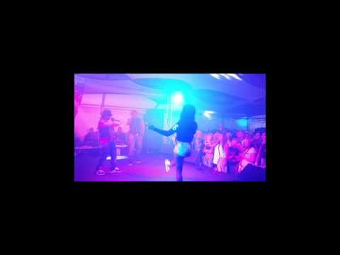 Scarlette Von B supporting artist to Big Brovaz & Booty Luv at Cornwall Pride 2014