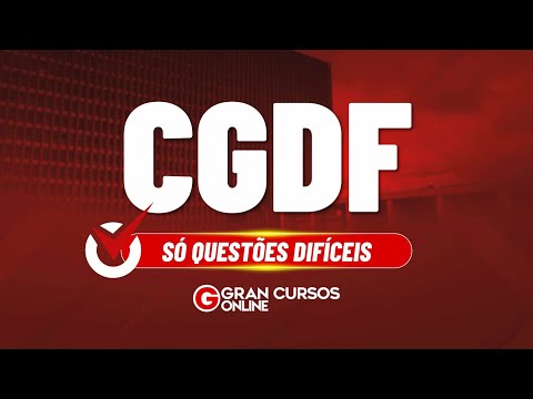Concurso CGDF: Só Questões Difíceis
