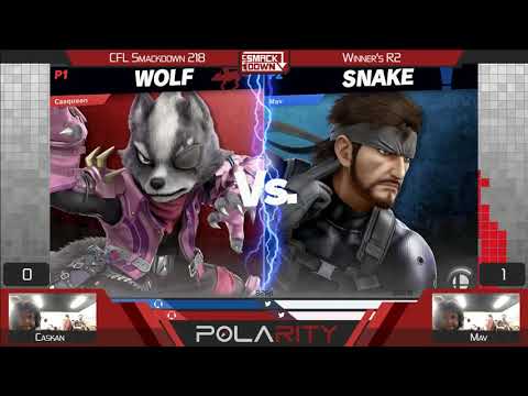 CFL Smackdown Ultimate 218 - Caskan (Peach, Wolf) vs Mav (Snake) - Winners R2