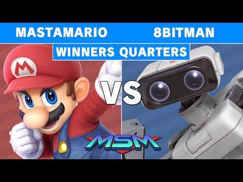 MSM Online 34 - MastaMario (Mario) Vs. 8BitMan (ROB) Winners Quarters - Smash Ultimate