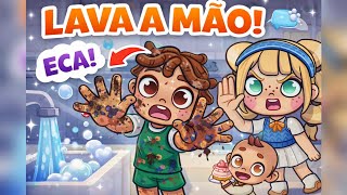 🥰😃 Dudu esqueceu de lavar as mãos! Avatar World Historinha infantil Educativa