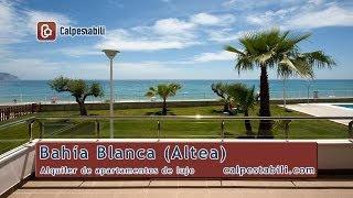 preview picture of video 'Edificio Bahía Blanca (Altea), Calpestabili.'
