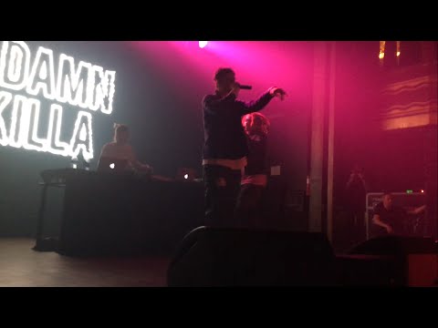 Bladee and Adamn Killa - Psycho - Live NYC 3/19/16